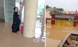 Nỗi lòng giáo viên vùng “rốn lũ”
