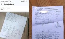 Nam sinh ở Hà Tĩnh phát hiện đề Toán trên mạng 'khá giống' đề thi THPT