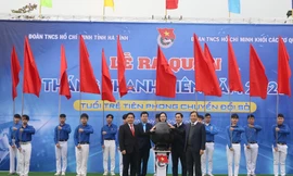 Tuổi trẻ Đoàn khối các cơ quan T.Ư và Hà Tĩnh ra quân Tháng Thanh niên