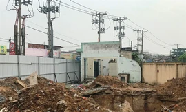 Bên trong khu giải tỏa 50 ki-ốt sân bay Tân Sơn Nhất