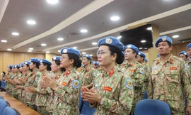 Lực lượng mũ nồi xanh Việt Nam được Liên Hợp Quốc đánh giá cao