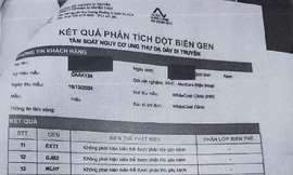 Làm rõ hành vi giả mạo kết quả xét nghiệm gen tầm soát ung thư