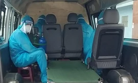 220 trong tổng số 226 xe khách 16 chỗ Công ty Cổ phần Phương Trang chi viện cho chống dịch đã được hoán cải thành xe vận chuyển bệnh. 