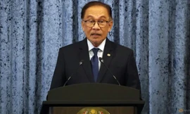 Thủ tướng Malaysia Anwar Ibrahim. (Ảnh: Reuters)