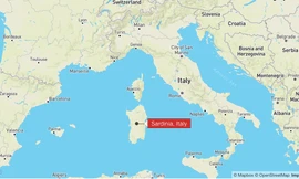 Sardinia là hòn đảo lớn thứ hai ở Địa Trung Hải