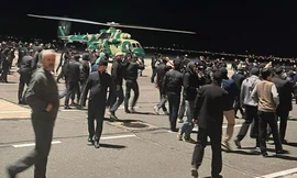 Đám đông xông vào sân bay Dagestan tối 29/10