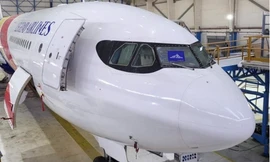 Chuyến bay bị giới chức Pháp chặn khi trên đường đến Nicaragua. (Ảnh: NDTV)