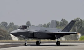 Một chiếc F-35 của Mỹ tham gia Aero India 2023. (Ảnh: Reuters)