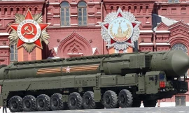 Tên lửa đạn đạo liên lục địa Yars của Nga. (Ảnh: Reuters)