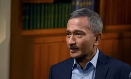 Bộ trưởng Ngoại giao Singapore Vivian Balakrishnan. (Ảnh: CNA)