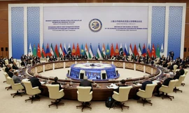 Hội nghị của SCO diễn ra tại Uzbekistan năm 2022. (Ảnh: Sputnik)