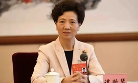 Bà Thầm Di Cầm là người phụ nữ duy nhất trong Quốc vụ viện Trung Quốc khoá mới