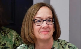 Đô đốc Lisa Franchetti. (Ảnh: Axios)