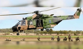 Một chiếc trực thăng MRH-90 Taipan của Úc. (Ảnh: Quân đội Úc)