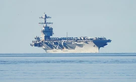 Tàu sân bay USS Gerald R. Ford của Hải quân Mỹ. (Ảnh: US Navy)