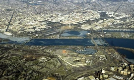 Khu vực thủ đô Washington DC, Mỹ. (Ảnh: Reuters)