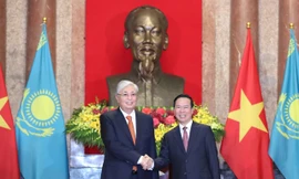 Chủ tịch nước Võ Văn Thưởng chủ trì lễ đón Tổng thống Kazakhstan