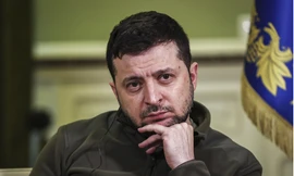 Tổng thống Ukraine Volodymir Zelensky