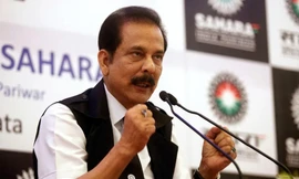 Tỷ phú Subrata Roy của tập đoàn Sahara. (Ảnh: Reuters)