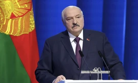 Tổng thống Belarus Alexander Lukashenko. (Ảnh: AP)