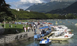 Công viên nơi xảy ra vụ tấn công. (Ảnh: AP)