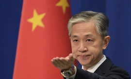 Phát ngôn viên Bộ Ngoại giao Trung Quốc Uông Văn Bân. (Ảnh: Global Times)