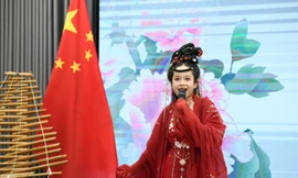 Nữ sinh phát biểu tại cuộc gặp gỡ nhân sĩ hữu nghị và thế hệ trẻ hai nước Việt Nam - Trung Quốc là ai?