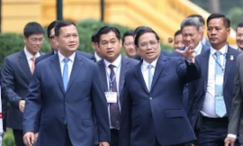 Thủ tướng Phạm Minh Chính chủ trì lễ đón Thủ tướng Campuchia Hun Manet