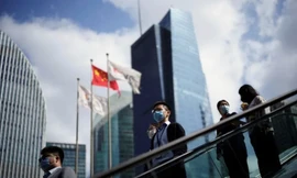 Khu tài chính Lục Gia Chủy ở Thượng Hải. (Ảnh: Reuters)