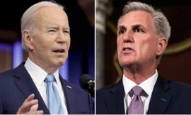 Tổng thống Mỹ Joe Biden và Chủ tịch Hạ viện Kevin McCarthy 