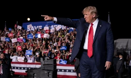 Cựu Tổng thống Mỹ Donald Trump. (Ảnh: AP)