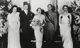 Lễ cưới của Công chúa Ai Cập Fawzia với Thái tử Iran Mohammad Reza Pahlavi năm 1939. (Ảnh tư liệu)