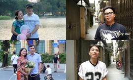 Bạn trẻ bày tỏ tình cảm với những người phụ nữ thân thương nhân ngày 20/10