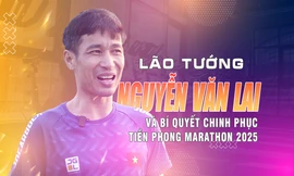 Lão tướng Nguyễn Văn Lai chia sẻ bí quyết chinh phục Tiền Phong Marathon 2025 