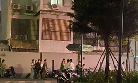 Lực lượng chức năng điều tra vụ việc.