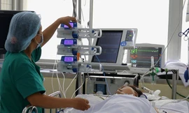Bệnh nhân đang điều trị tại bệnh viện Chợ Rẫy.