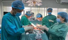 Các bác sĩ thực hiện cuộc đại phẫu '3 trong 1' cứu sống bệnh nhân ung thư.