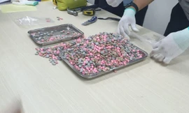 Lượng lớn ma túy được phát hiện.