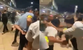 Vụ hỗn chiến ở Aone Mall tối 6/12.