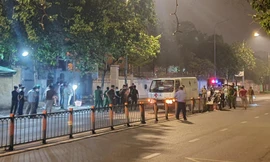 Hiện trường vụ việc.