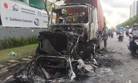 Hiện trường vụ việc.