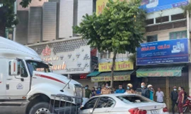 Hiện trường tai nạn.