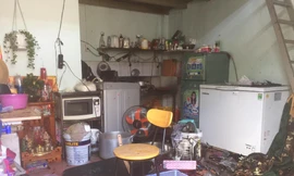 Hiện trường vụ cháy.