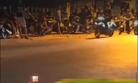 Hiện trường vụ việc.