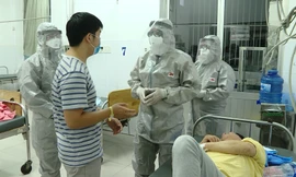 Bệnh nhân bị nhiễm vi rút corona tại bệnh viện Chợ Rẫy.