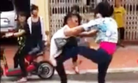 Thêm clip nữ sinh Hải Phòng choảng nhau