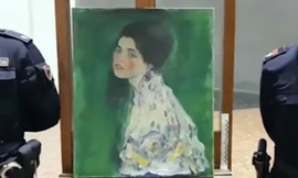 Bức tranh " Chân dung một quý bà" vừa được tìm thấy sau 22 năm bị đánh cắp.