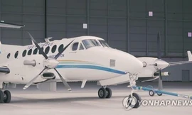 Chiếc máy bay này sẽ thực hiện rắc i ốt bạc vào mây để tạo mưa vào thứ Sáu tới.