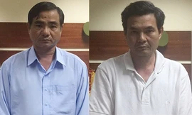 Bị can Đoàn Văn Phúc và Trương Văn Em