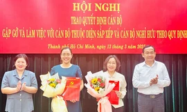 Điều động 3 cán bộ đến công tác tại Ban Tổ chức Thành ủy TPHCM 
